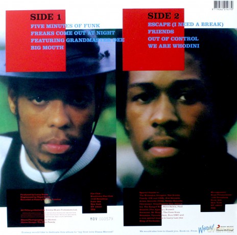 Whodini: Escape (Limited Numbered) (Transparent Blue) [Winyl]