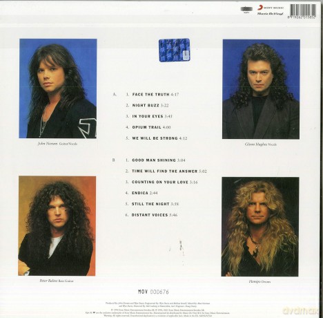 John Norum: Face The Truth (Limited Numbered) (Blue Marbled) [Winyl]