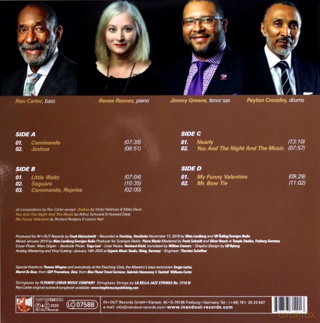 Ron Carter: Foursight - Stockholm (Audiophile) [2xWinyl]
