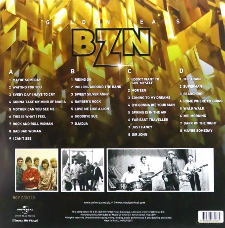 Bzn: Golden Years (Limited Numbered) (Gold) [2xWinyl]