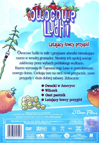 Owocowe Ludki - Latający łowcy przygód [DVD]