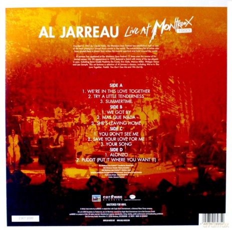 Al Jarreau: Live At Montreux 1993 (Limited Numbered) [3xWinyl]