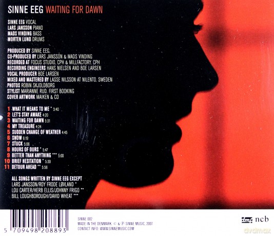 Sinne Eeg: Waiting For Dawn [CD]