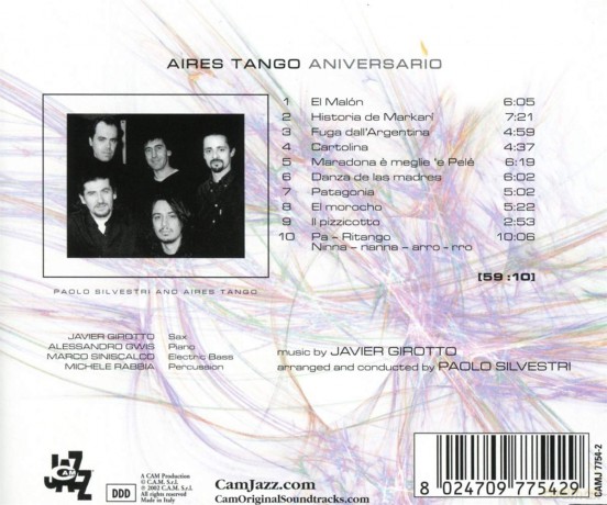 Aires Tango, Paolo Silvestri: Aniversario [CD]