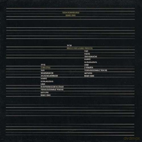 Toshi Ichiyanagi: Music for Living Process [Winyl]