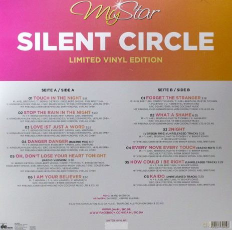 Silent Circle: My Star (Limited Numbered) [Winyl]
