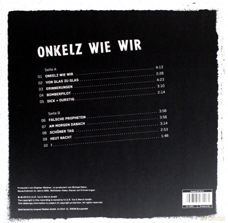 Bohse Onkelz: Onkelz wie wir (Neuaufnahme) [Winyl]