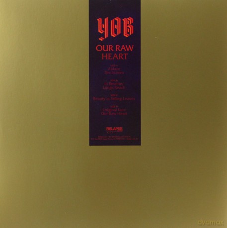 Yob: Our Raw Heart (Limited) (Neon Violet with Gold Pinwheels and Rainbow Splatter) [2xWinyl]