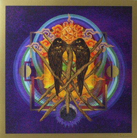 Yob: Our Raw Heart (Limited) (Neon Violet with Gold Pinwheels and Rainbow Splatter) [2xWinyl]