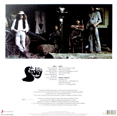 Smokie: Pass It Around (Limited Numbered) (Silver) (+3 Bonustracks) [Winyl]