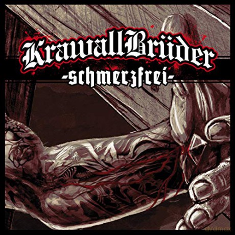 Krawallbroder: Schmerzfrei (Limited) (Green/Black/White Splatter) [Winyl]