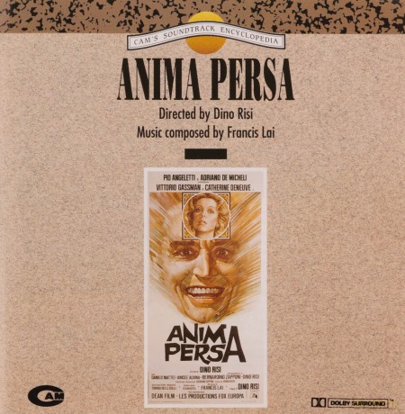 Anima Persa soundtrack (Zagubione Dusze) (Francis Lai) [CD]