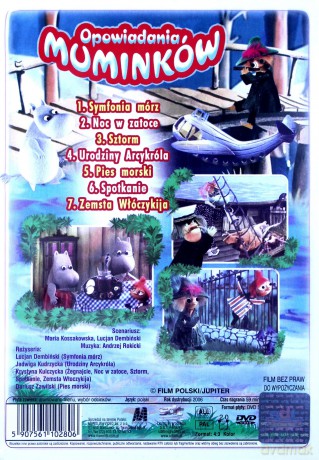 Muminki: Opowiadania Muminków - Symfonia mórz [DVD]
