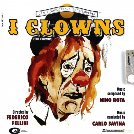 I Clowns (THE CLOWNS) soundtrack (Klauni) (Nino Rota) [CD]