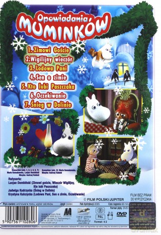Muminki: Opowiadania Muminków - Zimowi goście [DVD]