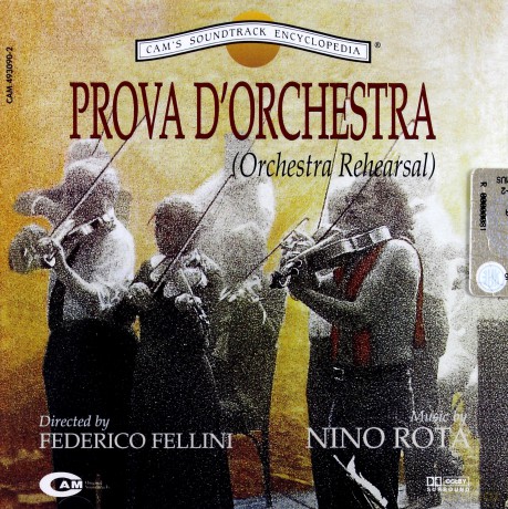 Prova D'orchestra (Orchestra Rehearsal) soundtrack (Próba Orkiestry) (Nino Rota) [CD]