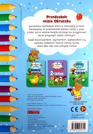 Przedszkole misia Okruszka 2-latek - Anna Wiśniewska [KSIĄŻKA]