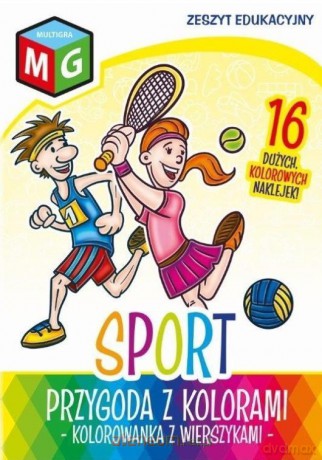 Przygoda z kolorami - Sport [KSIĄŻKA]