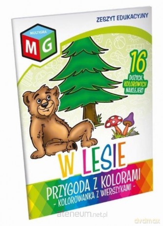 Przygoda z kolorami - W lesie [KSIĄŻKA]