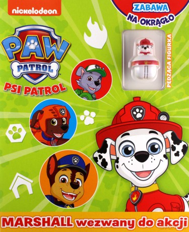 Psi patrol. Zabawa na okrągło. Marshall wezwany [KSIĄŻKA]