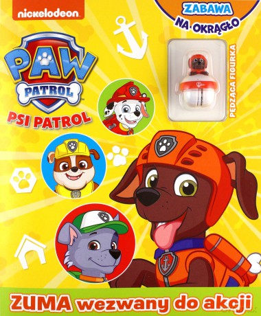 Psi Patrol. Zabawa na okrągło. Zuma wezwany [KSIĄŻKA]