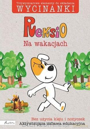 Reksio. Wycinanki. Na wakacjach - Maria Szarf [KSIĄŻKA]