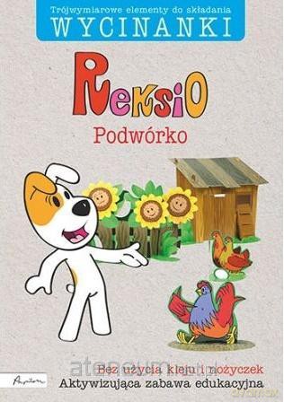Reksio. Wycinanki. Podwórko - Maria Szarf [KSIĄŻKA]