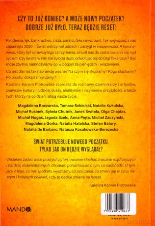 Reset. Świat na nowo (z autografem) - Karolina Korwin Piotrowska [KSIĄŻKA]