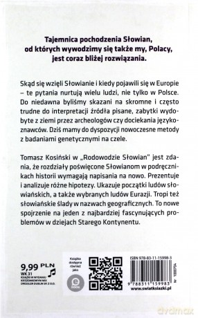 Rodowód Słowian pocket - Tomasz Kosiński [KSIĄŻKA]
