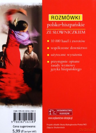 Rozmówki polsko-hiszpańskie ze słowniczkiem - Bronisław Jakubowski [KSIĄŻKA]