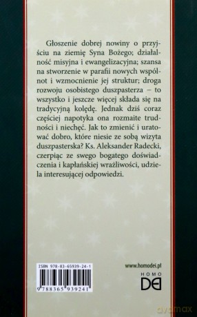 SOS dla kolędy. Wizyta duszpasterska - Ks. Aleksander Radecki [KSIĄŻKA]