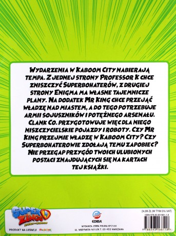 Super Zings. Książka do kolorowania [KSIĄŻKA]