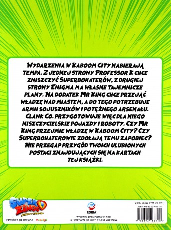 Super Zings. Książka do kolorowania [KSIĄŻKA]