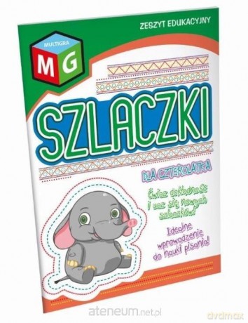 Szlaczki dla czterolatka [KSIĄŻKA]