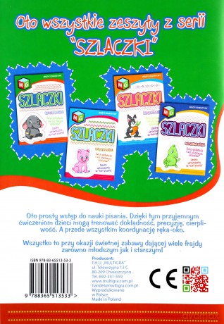 Szlaczki dla czterolatka [KSIĄŻKA]