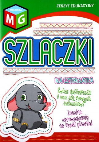 Szlaczki dla czterolatka [KSIĄŻKA]