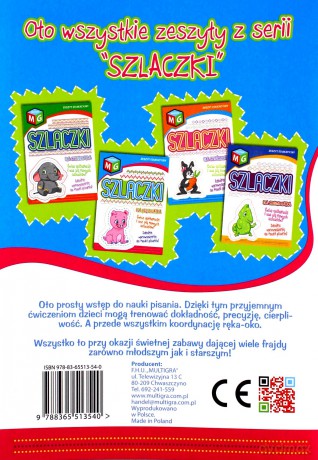 Szlaczki dla pięciolatka [KSIĄŻKA]