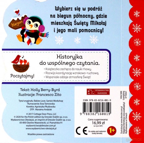 Świat maluszka. U Świętego Mikołaja [KSIĄŻKA]