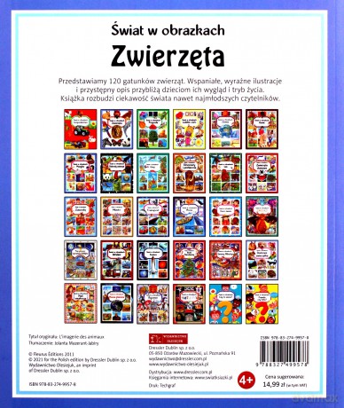 Świat w obrazkach. Zwierzęta - Emilie Beaumont [KSIĄŻKA]