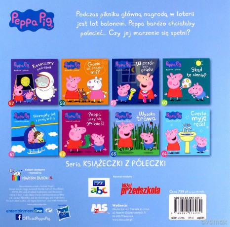 Świnka Peppa nr.65 Lot balonem [KSIĄŻKA]