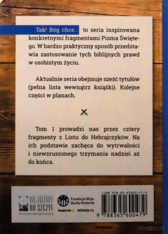 Tak! Bóg chce (Tom 1) Abyś wytrwał i pokonał problemy - Magdalena Wołochowicz, Marioloa Wołochowicz [KSIĄŻKA]