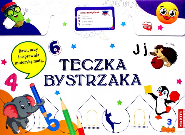 Teczka bystrzaka. Zestaw Łamigłówek [KSIĄŻKA]