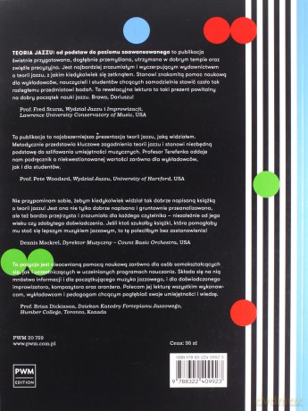 Teoria jazzu. Od podstaw do poziomu zaawansowanego - Dariusz Terefenko [KSIĄŻKA]