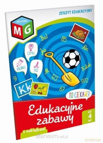 To ciekawe! Edukacyjne zabawy [KSIĄŻKA]