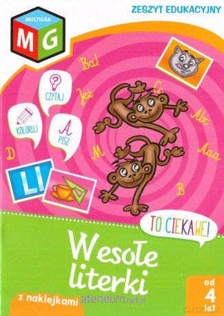 To ciekawe! Wesołe literki [KSIĄŻKA]