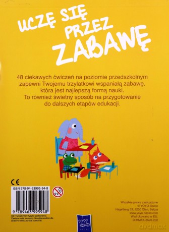 Uczę się przez zabawę 3+ [KSIĄŻKA]