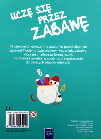 Uczę się przez zabawę 4+ [KSIĄŻKA]