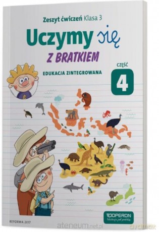 Uczymy się z Bratkiem 3 Zeszyt ćwiczeń cz. 4 [KSIĄŻKA]