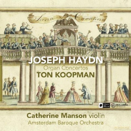 Ton Koopman, Amsterdam Baroque Orchestra: Joseph Haydn: Organ Concertos [CD]