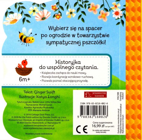 W ogrodzie. Książeczka z okienkami - Ginger Swift [KSIĄŻKA]